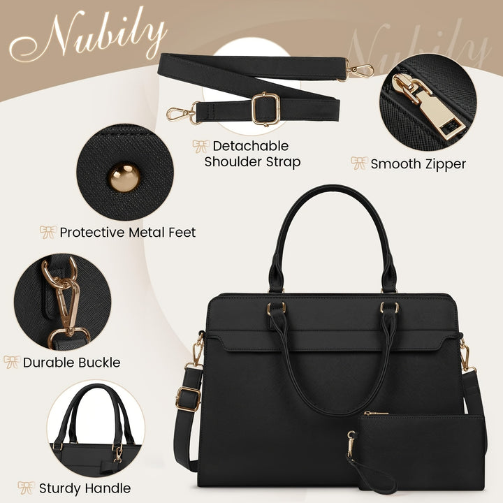 NUBILY Women's Laptop Bag 39.62 cm .