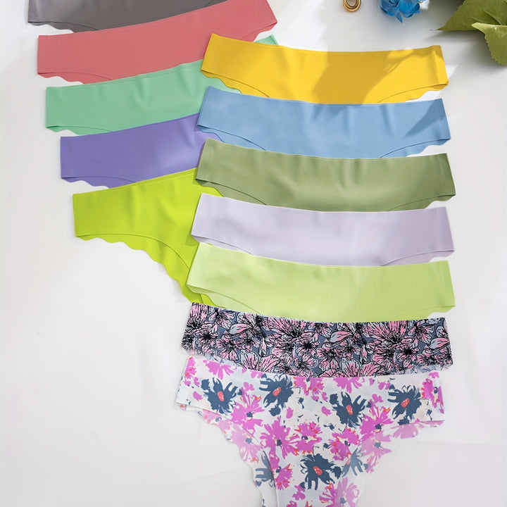 12pcs panties in different colors