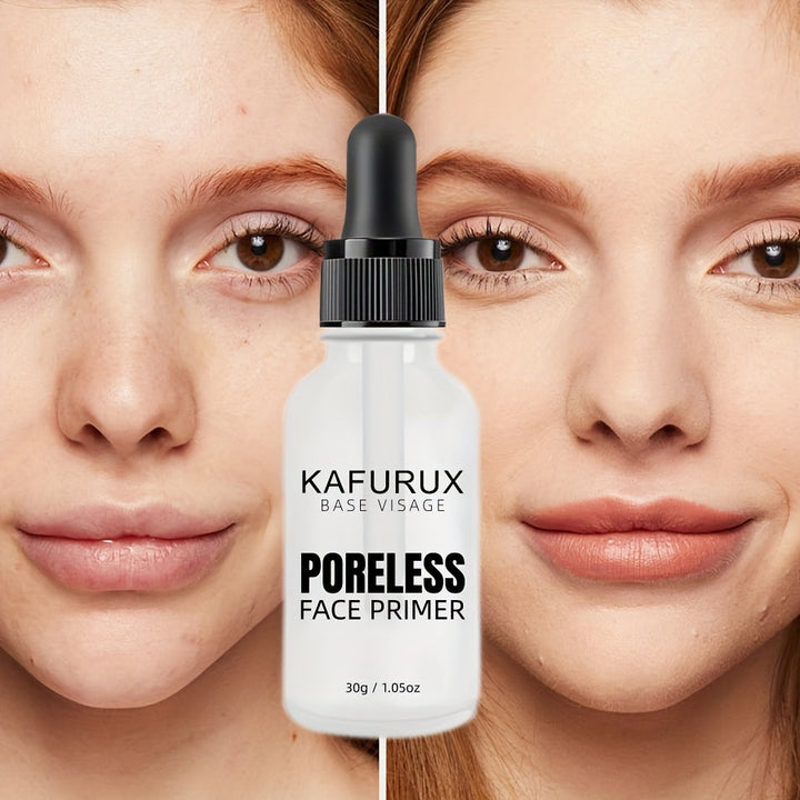 KAFURU Poreless Face Primer 1.05oz - Nature Finish Cream, Hydrating & Oil-Control.