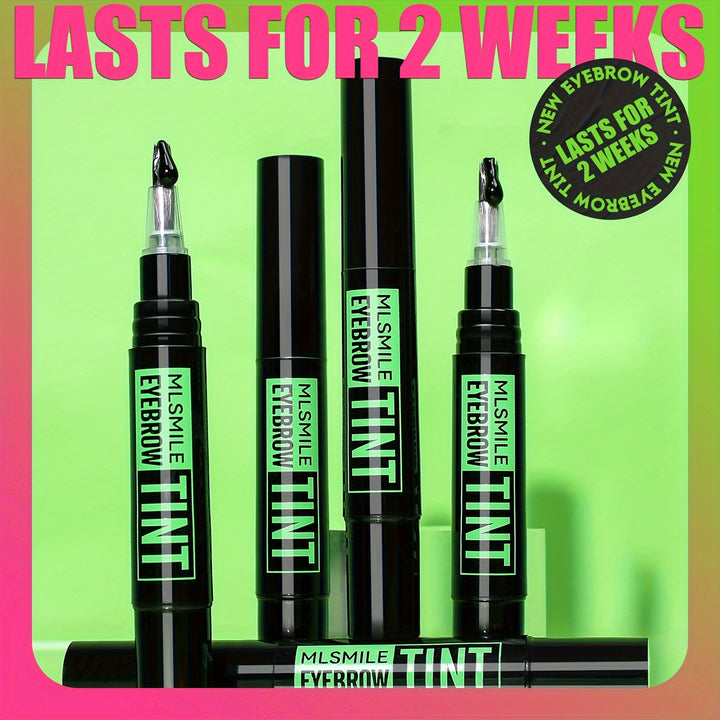 MLSMILE Eyebrow Tint Set: Waterproof Semi-Permanent Eyebrow.