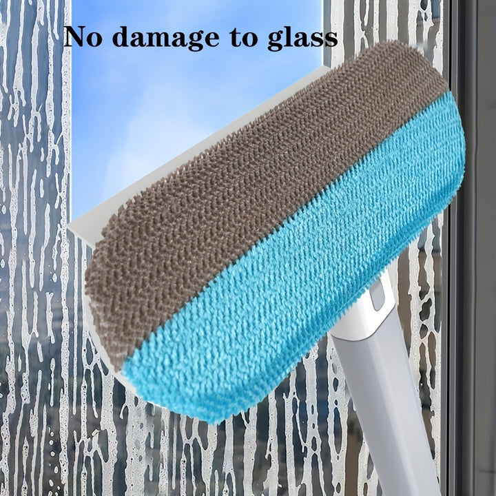 MagicFlex Window Cleaning Brush - Effortless, Detachable, and Extendable.