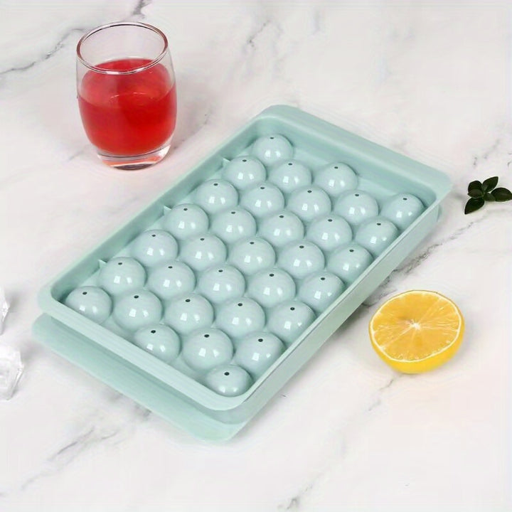 Silicone Ice Cube Tray Set, Sphere Ice Mold for Whiskey.