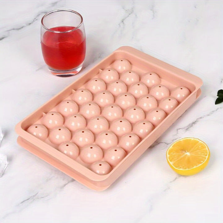 Silicone Ice Cube Tray Set, Sphere Ice Mold for Whiskey.