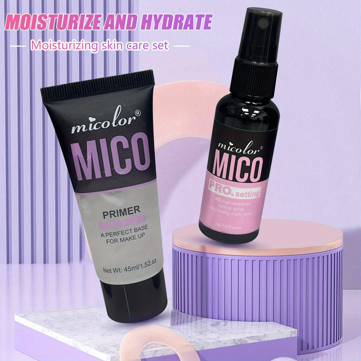 2pcs Hydrating Primer & Setting Spray Set.