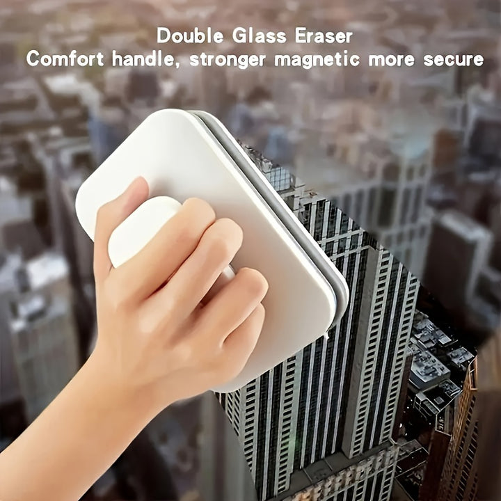 Magnetic Double-Sided Window Cleaner.