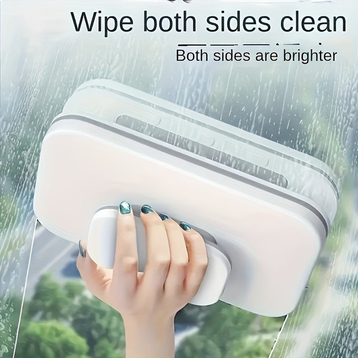 Magnetic Double-Sided Window Cleaner.