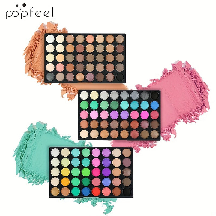 POPFEEL 120-Color Eyeshadow Palette .