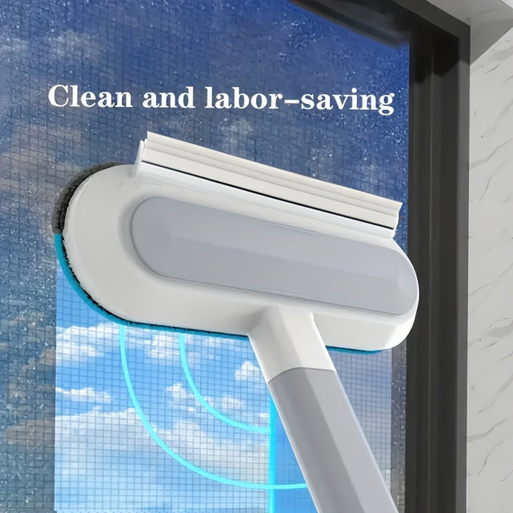 MagicFlex Window Cleaning Brush - Effortless, Detachable, and Extendable.