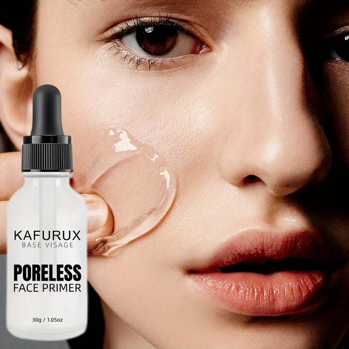 KAFURU Poreless Face Primer 1.05oz - Nature Finish Cream, Hydrating & Oil-Control.