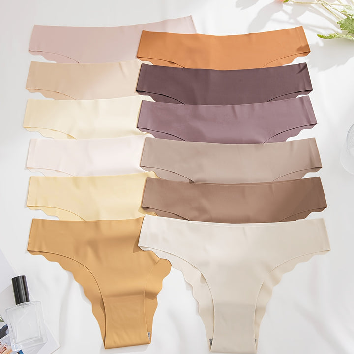 12pcs panties in different colors