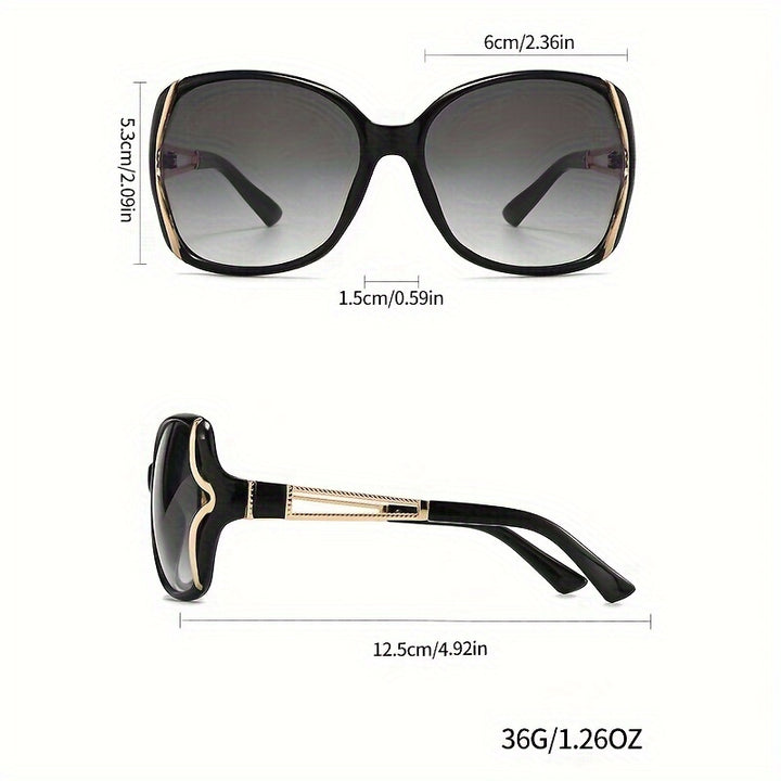 Hollow Hinge Frame Fashion Glasses For Women Men.