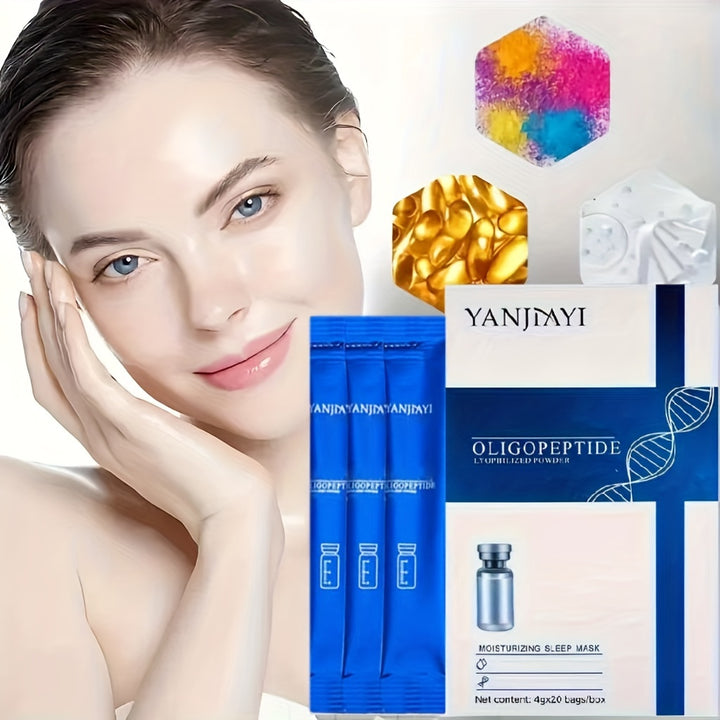 YANJIAYI Oligopeptide Nighttime Moisturizing Face Mask.