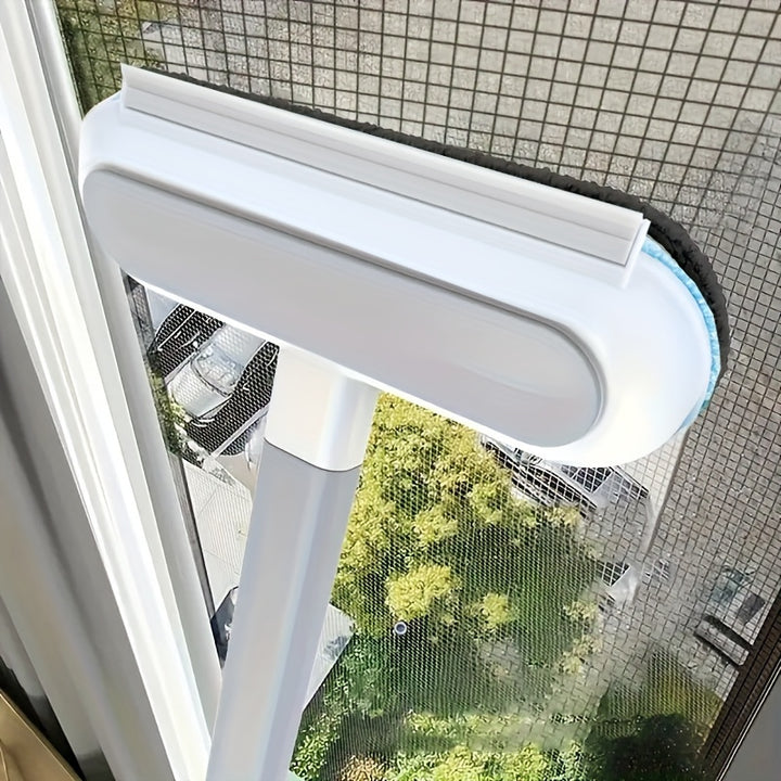 MagicFlex Window Cleaning Brush - Effortless, Detachable, and Extendable.