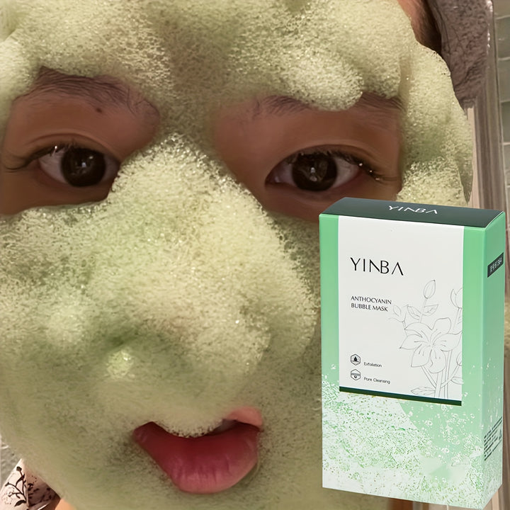 12/24/36pcs Bubble Mask Flower Cellulose  Pores Reduce.