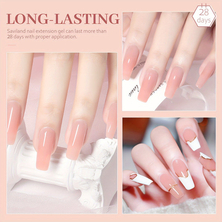 Builder Nail Gel, Pink Nude Cushion Function Gel For Nail Extension.