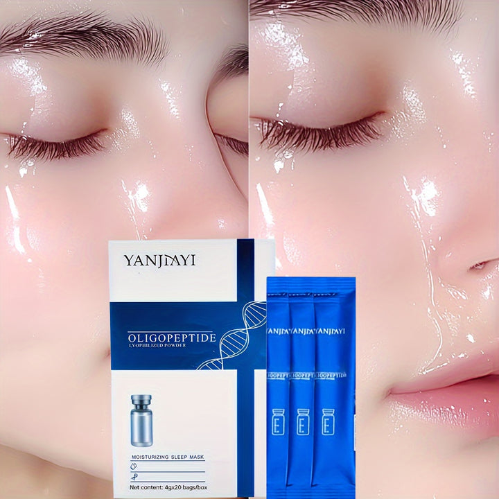 YANJIAYI Oligopeptide Nighttime Moisturizing Face Mask.