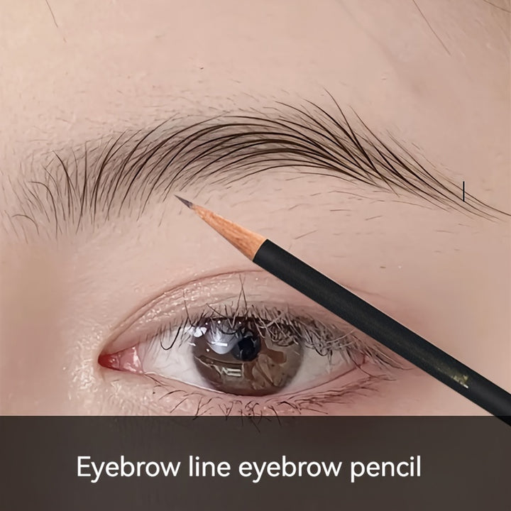 Waterproof Eyebrow Pencil Filling Contour Eyebrow Pencil Black Dark Brown Colorfast Tatto.