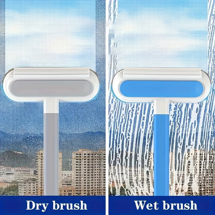 MagicFlex Window Cleaning Brush - Effortless, Detachable, and Extendable.