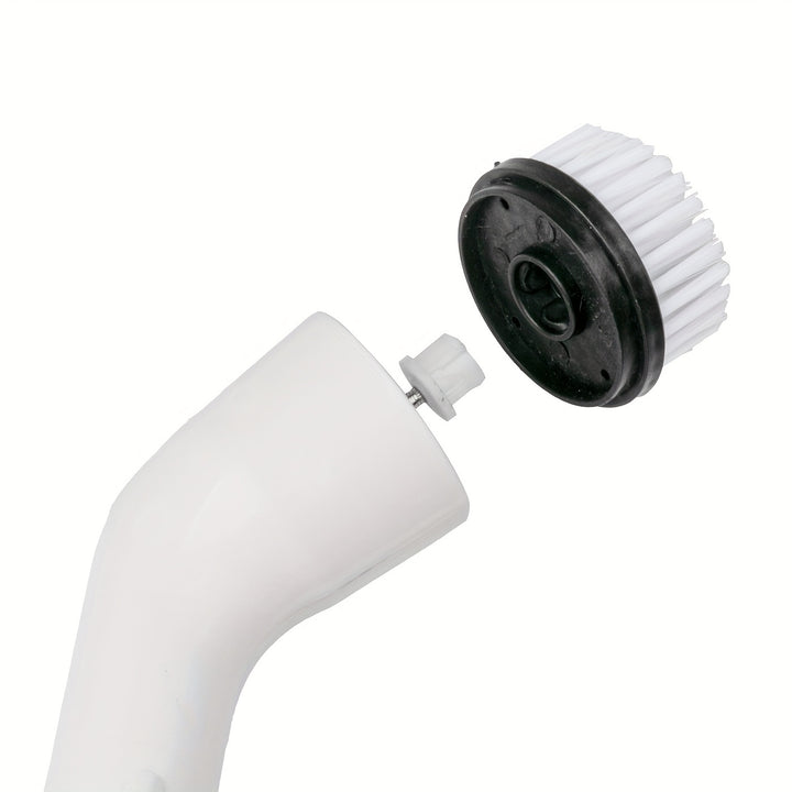 Electric Rotating Scrubber, with 4/7 Replaceable Brush Heads.