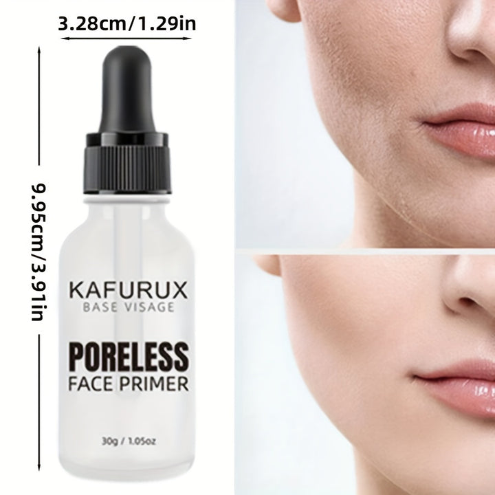 KAFURU Poreless Face Primer 1.05oz - Nature Finish Cream, Hydrating & Oil-Control.