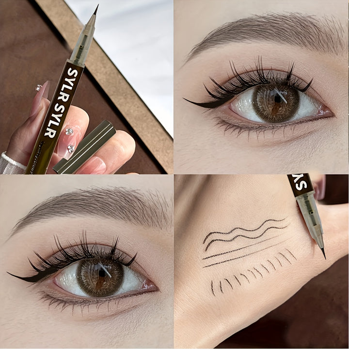 SYLR SYLR New 0.01mm Ultra Fine Extra Slim Eyebrows Pen Waterproof.