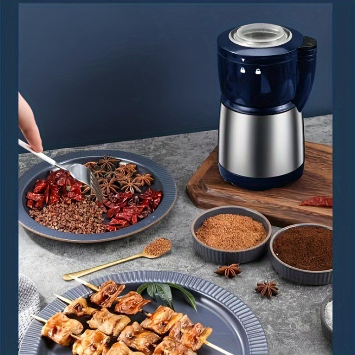 1pc, Electric Grinder For Household Use, Finely Grinding Various Grains And Miscellaneous.