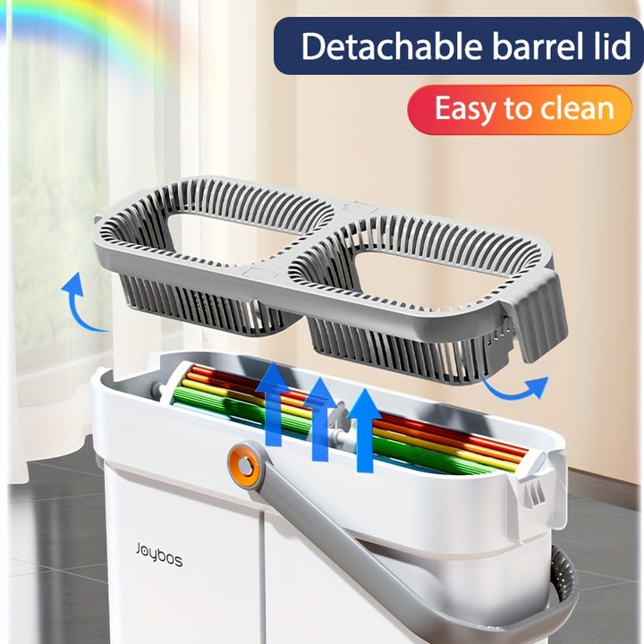 7-fold Scraper Cleaner: Home Cleaning Tool with 7-fold Scraper and Water Tank.