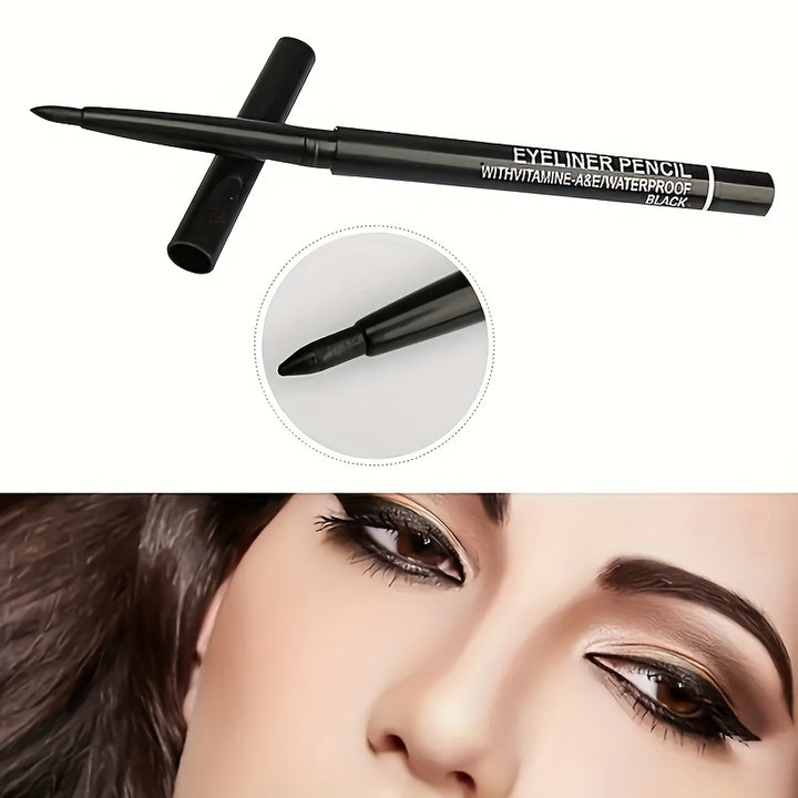 10pcs Waterproof Smudge-Proof Eyeliner Pencil.