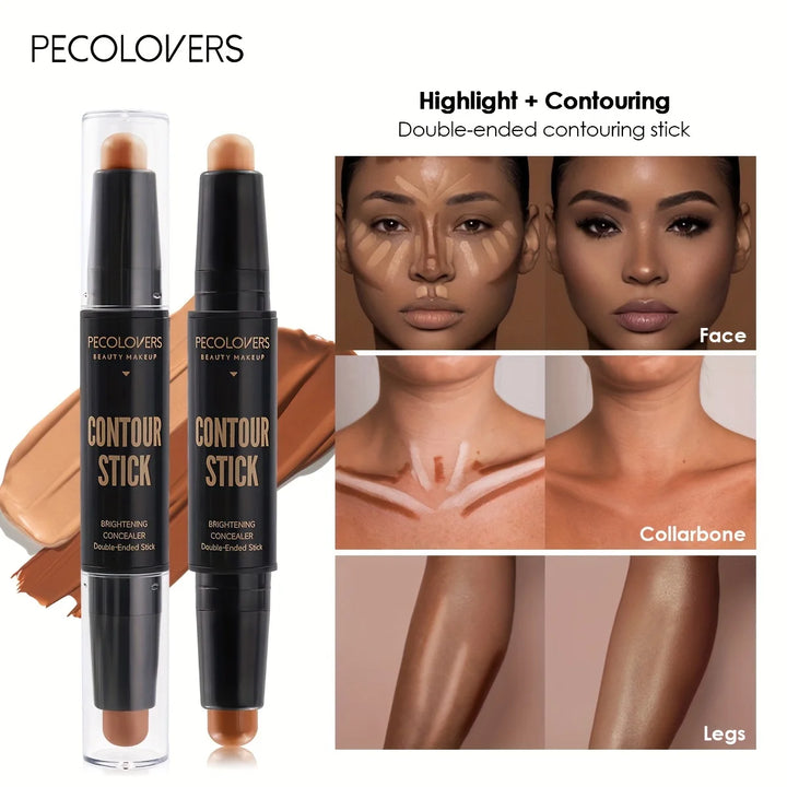 Face Concealer Contouring For Face Bronzer Beauty Contour Makeup Base Foundation.