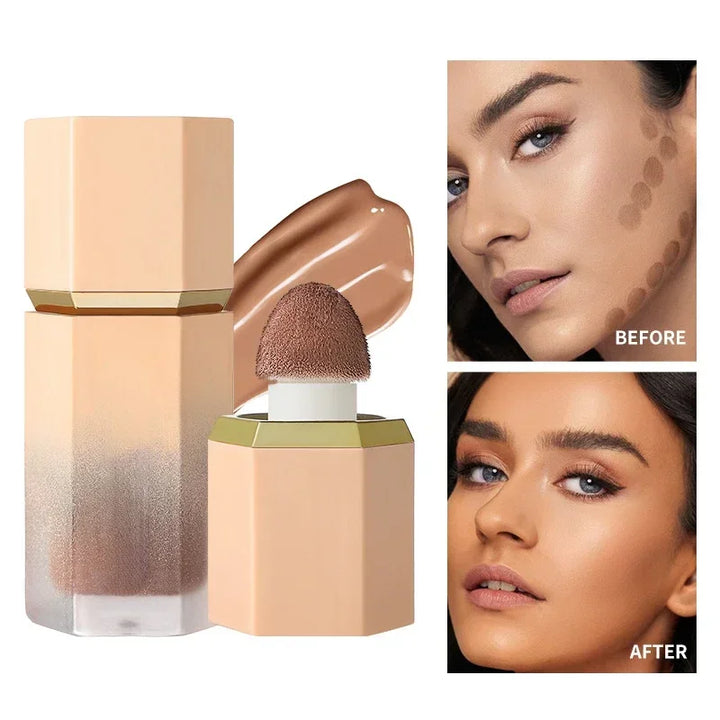 Liquid Contour Stick Natural Matte Finish Highlighters Shadow Waterproof.