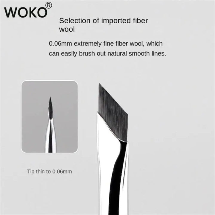 Upgrade Blade Eyeliner Brush Ultra Thin Fine Angle Flat Eyebrow.