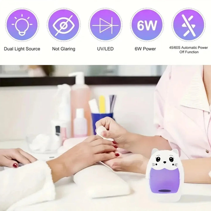 LINMANDA 6W Cute Nail Lamp Nail .