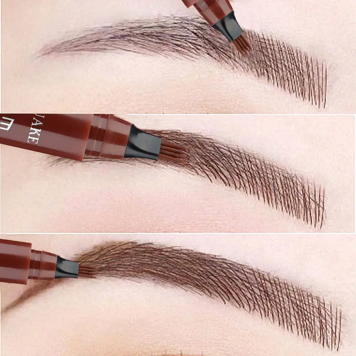 4 Point Eyebrow Pencil Maquillajes Para Mujer Waterproof.