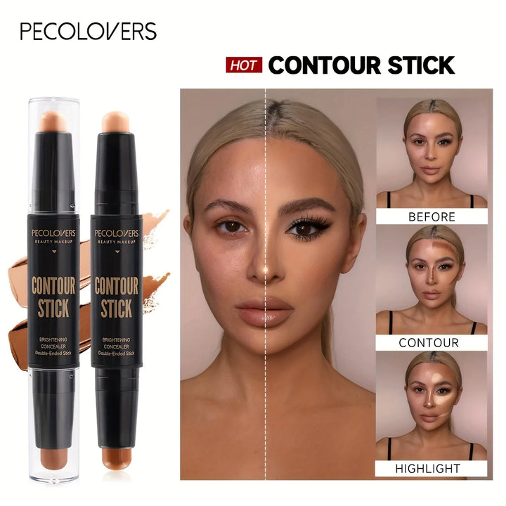 Face Concealer Contouring For Face Bronzer Beauty Contour Makeup Base Foundation.