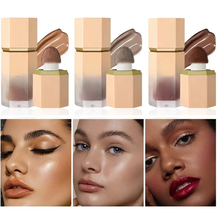 Liquid Contour Stick Natural Matte Finish Highlighters Shadow Waterproof.