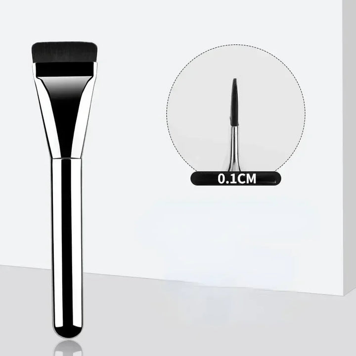 Ultra Thin Foundation Brush Lightweight and Thin Face Contour Brush Flat.