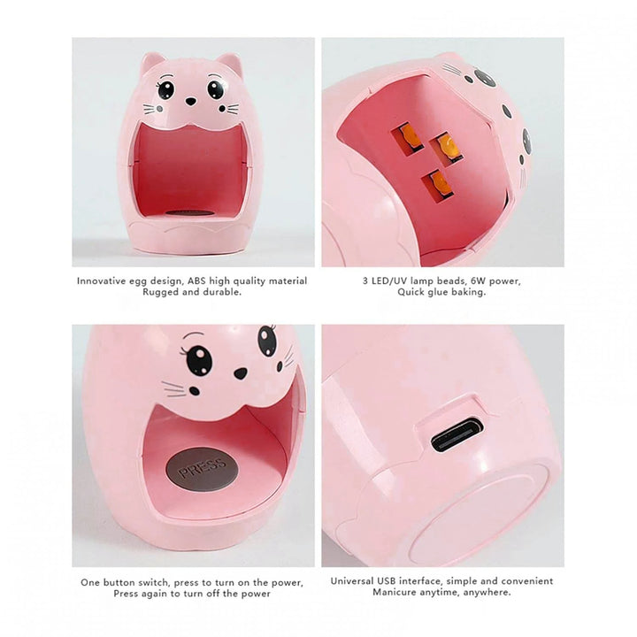 LINMANDA 6W Cute Nail Lamp Nail .