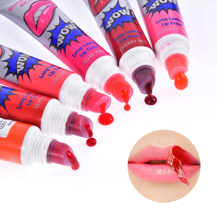 Amazing Peel Off Liquid Lipstick Waterproof Long Lasting.