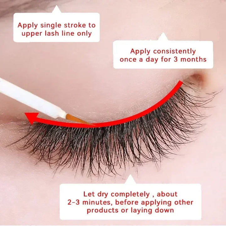 7 Days Fast Natural Eyelash Growth Serum.