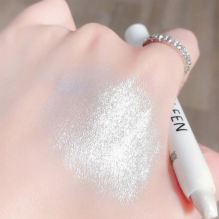 Flash Pearl Eyeshadow Pencil Waterproof Fine Flash Eye Highlighter Lasting.