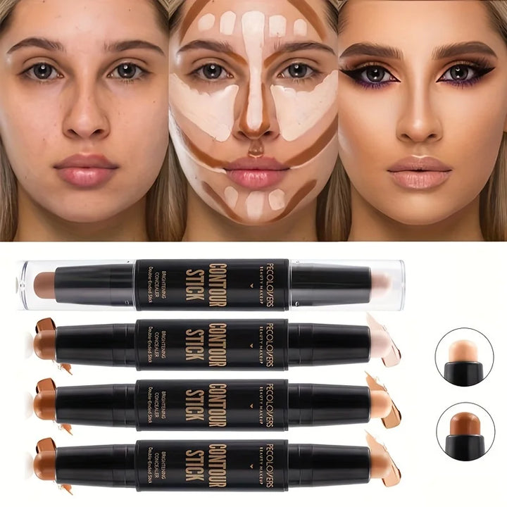 Face Concealer Contouring For Face Bronzer Beauty Contour Makeup Base Foundation.