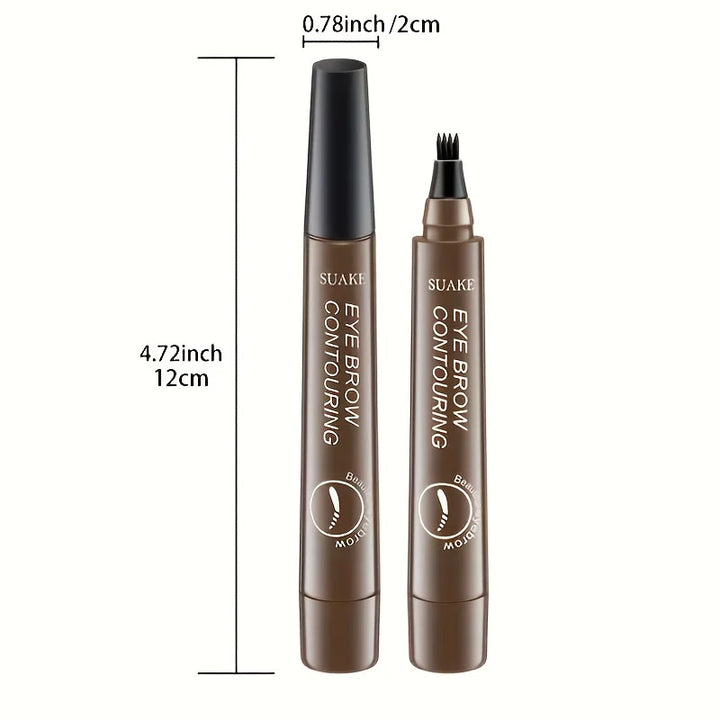 4 Point Eyebrow Pencil Maquillajes Para Mujer Waterproof.