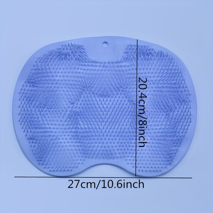 1pc Bath Exfoliating Pad, Bathroom Washing Pad, Shower Foot.