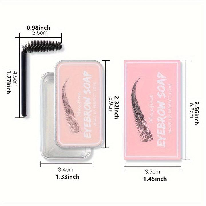 Eyebrow Molding Soap, Transparent, Fresh And Long-lasting Natural Dye, Eyebrow Styling Gel