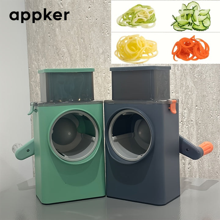 Appker Multifunctional Rotary Cheese Grater.