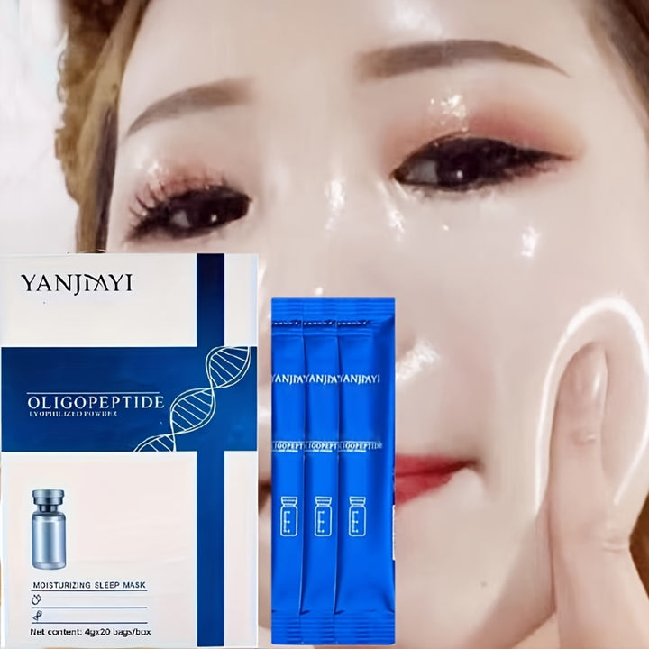 YANJIAYI Oligopeptide Nighttime Moisturizing Face Mask.