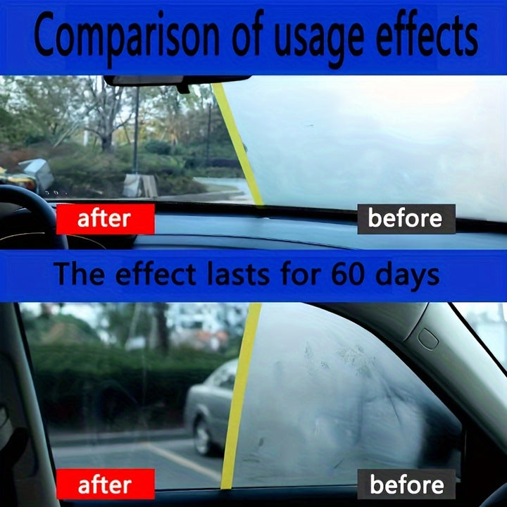 Long-Lasting Anti-Fog Spray For Car Glass And Helmets, Easy.