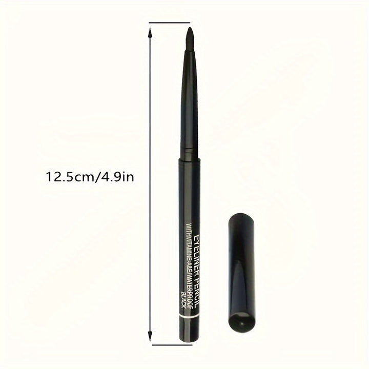 10pcs Waterproof Smudge-Proof Eyeliner Pencil.