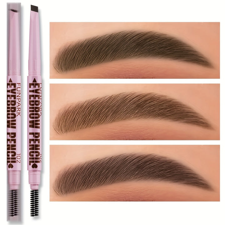 Waterproof Dual-Ended Eyebrow Pencil - Long-Lasting, Easy...