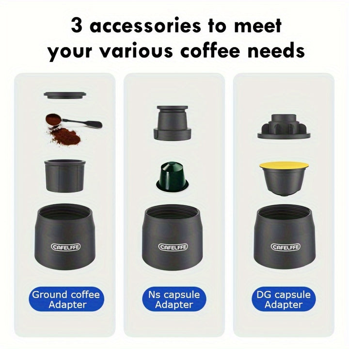 Cafelffe 3 In 1 Portable Coffee